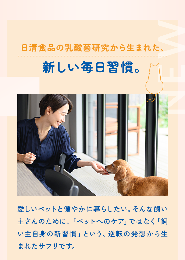 日清食品の乳酸菌研究から生まれた、新しい毎日習慣。